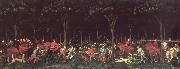 Hunt in night, UCCELLO, Paolo
